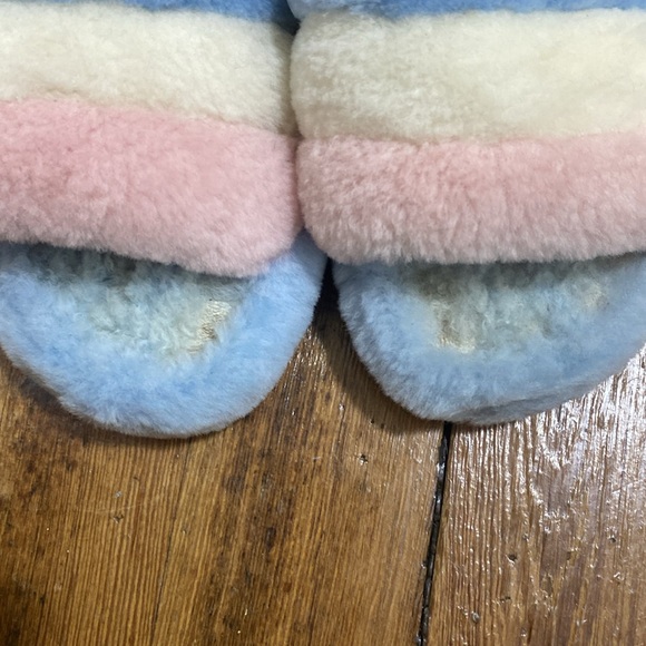 Size 9 Ugg SLING BACK SLIPPERS COTTON CANDY COLORS - Picture 7 of 8
